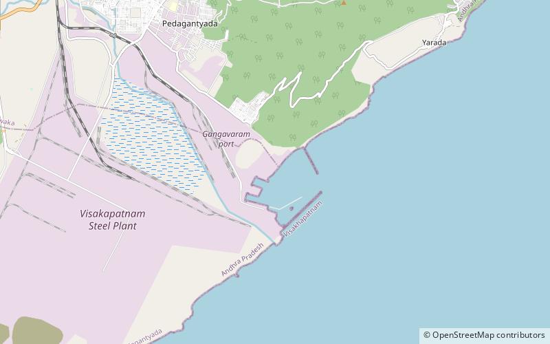 Gangavaram location map