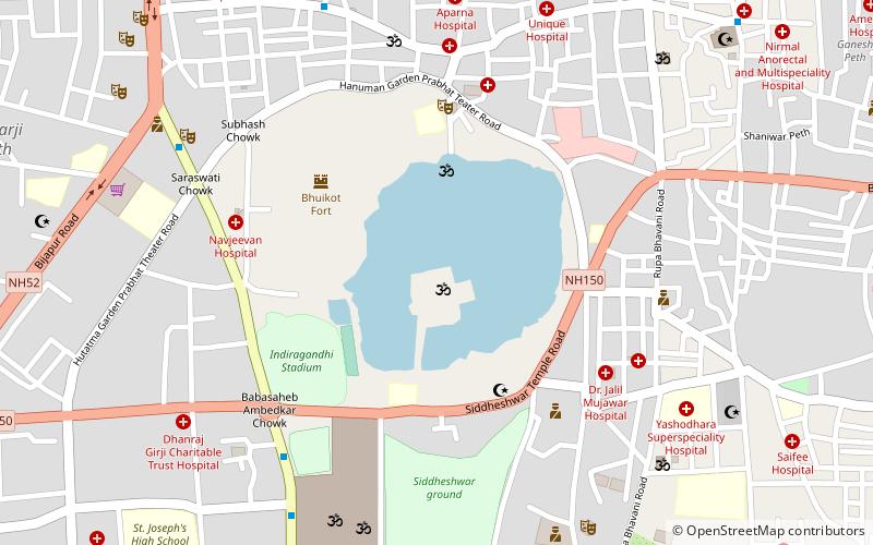 Siddheshwar Temple location map