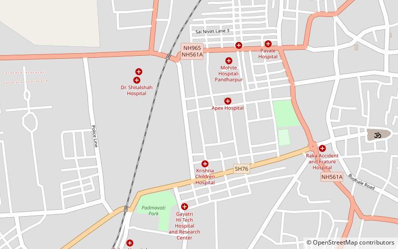 pandharpur district location map