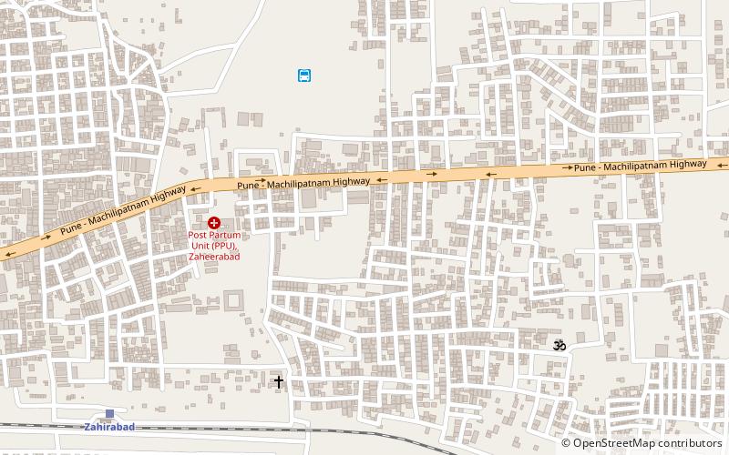 Zahirabad location map