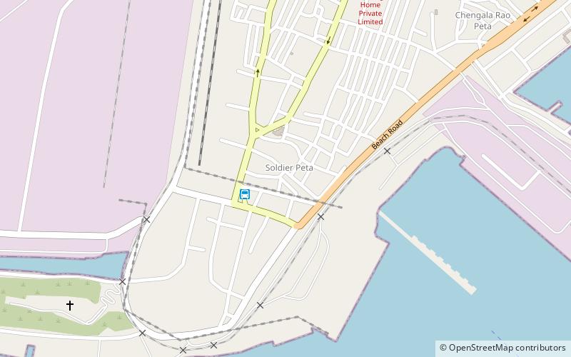 soldierpet visakhapatnam location map