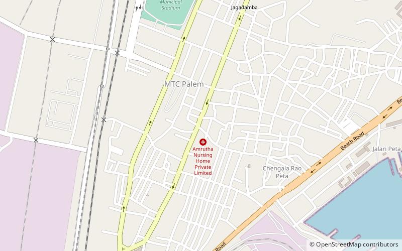 sri kanaka maha lakshmi temple visakhapatnam location map
