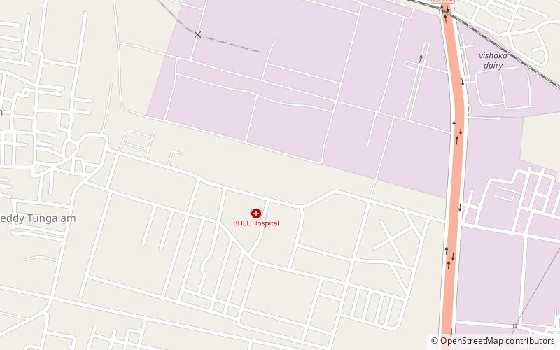 bhpv township visakhapatnam location map