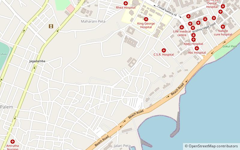 relli veedhi visakhapatnam location map