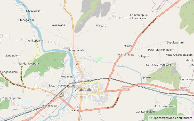 Bojjannakonda location map