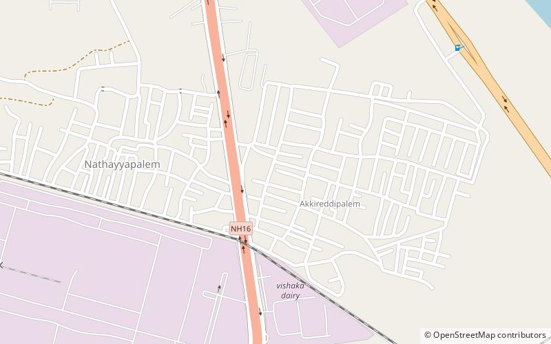 Akkireddypalem location map