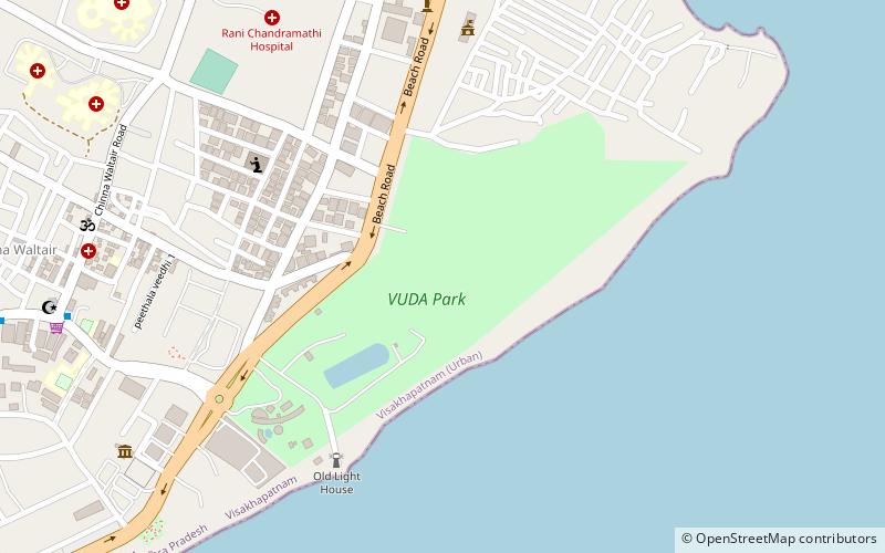 VUDA Park location map