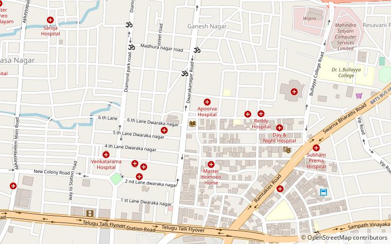 Visakhapatnam Public Library location map