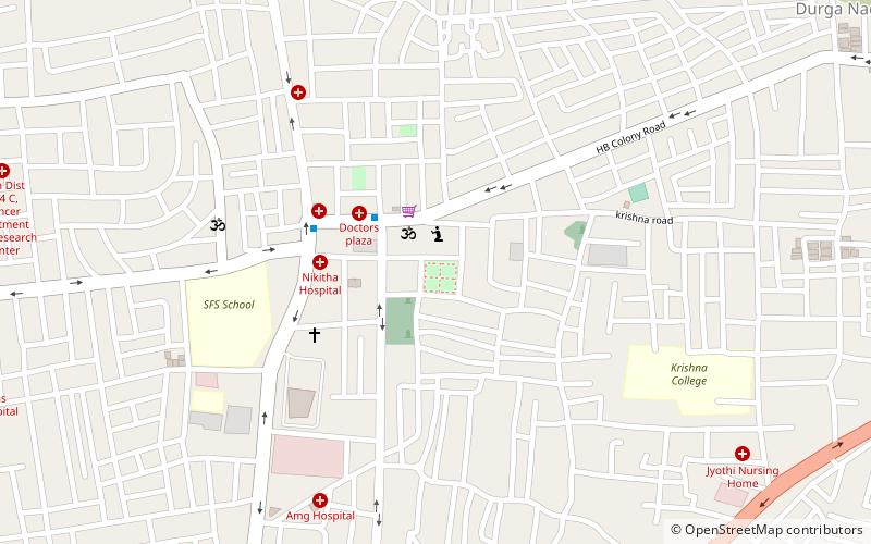 Dwaraka Nagar location map
