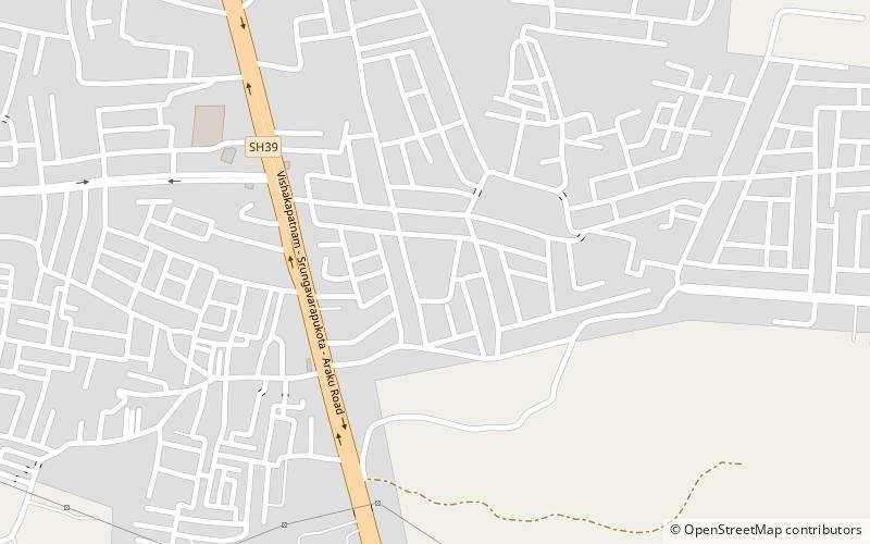 sujatha nagar visakhapatnam location map