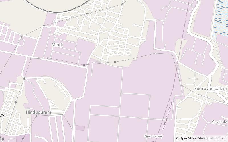 sriharipuram visakhapatnam location map