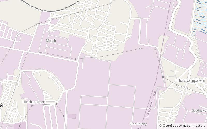 Gajuwaka location map