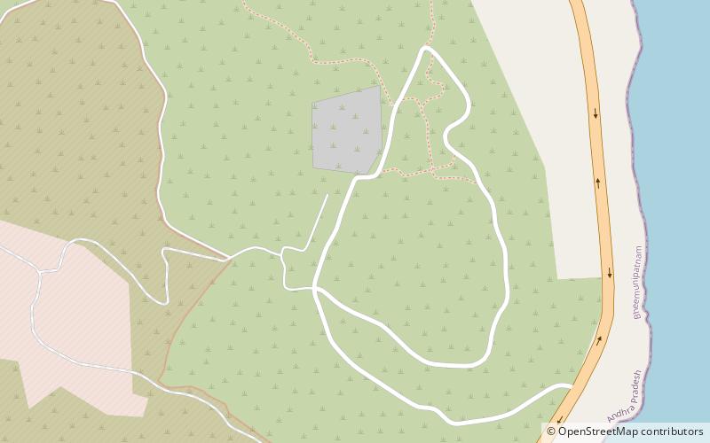 Thotlakonda location map