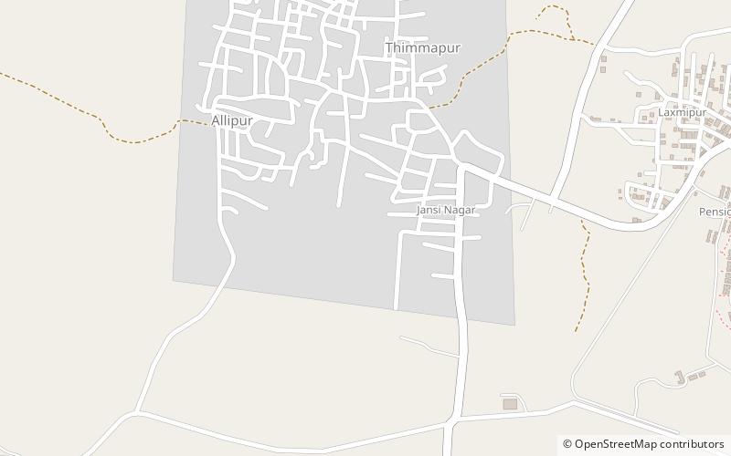 thimmapur warangal location map