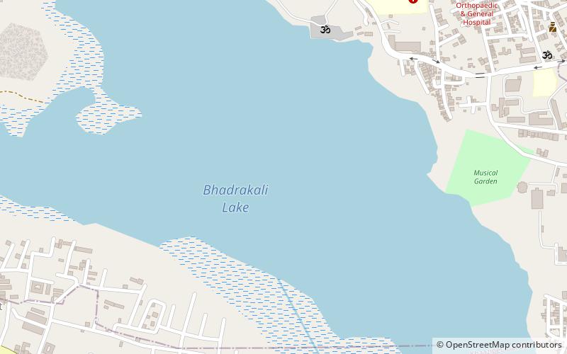Bhadrakali Lake location map
