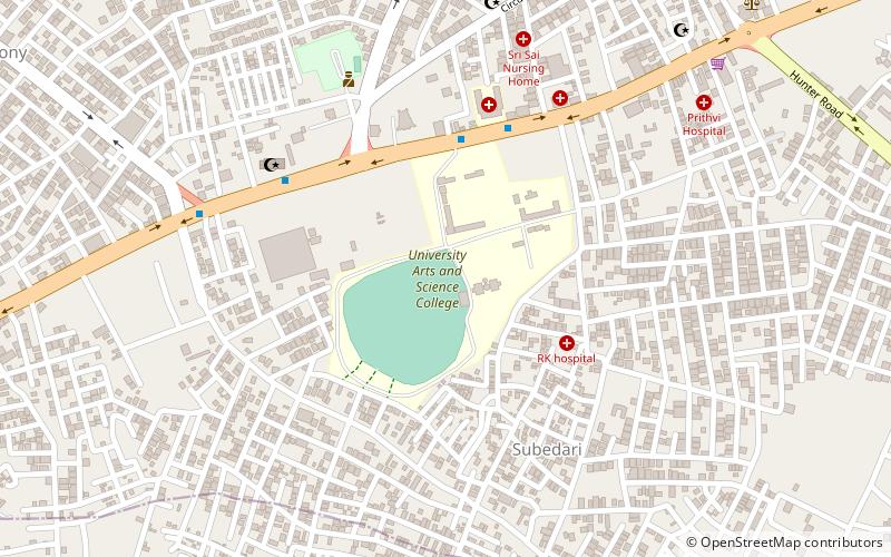 Arts and Science College location map