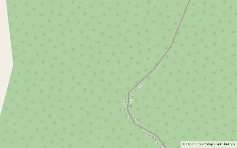 Ghats orientaux location map