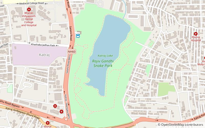 peshwe park pune location map