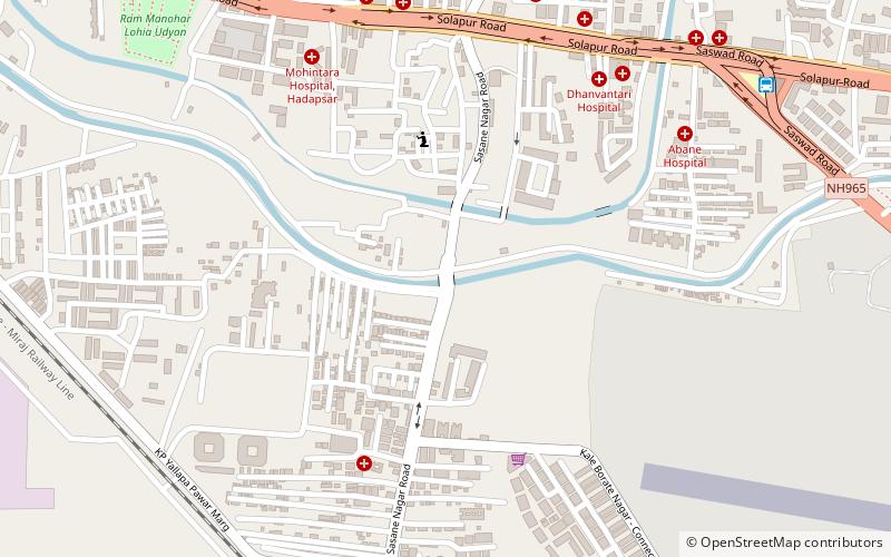 Sasane Nagar Road location map