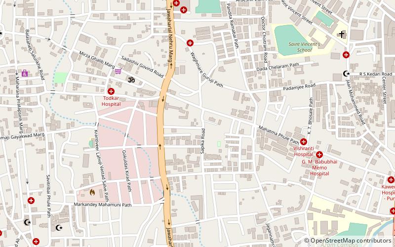 bhavani peth pune location map
