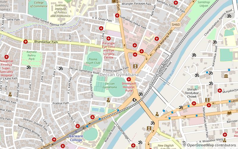 Deccan Gymkhana location map