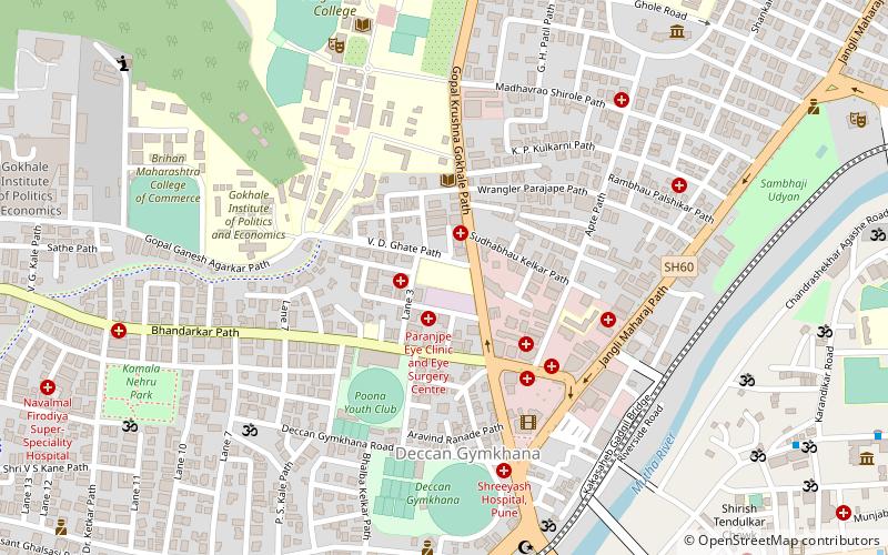 Ranade Institute location map