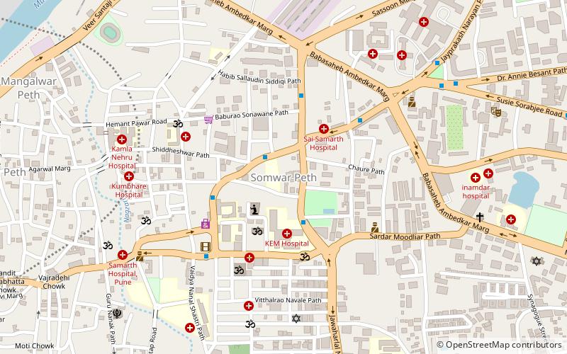 Somwar Peth location map
