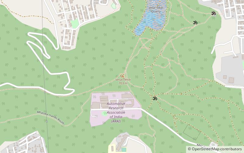 Vetal Hill location map