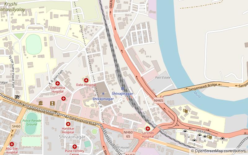 Kothrud location map