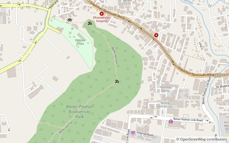 Baner Hill location map