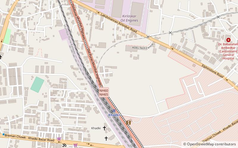 Kirkee location map