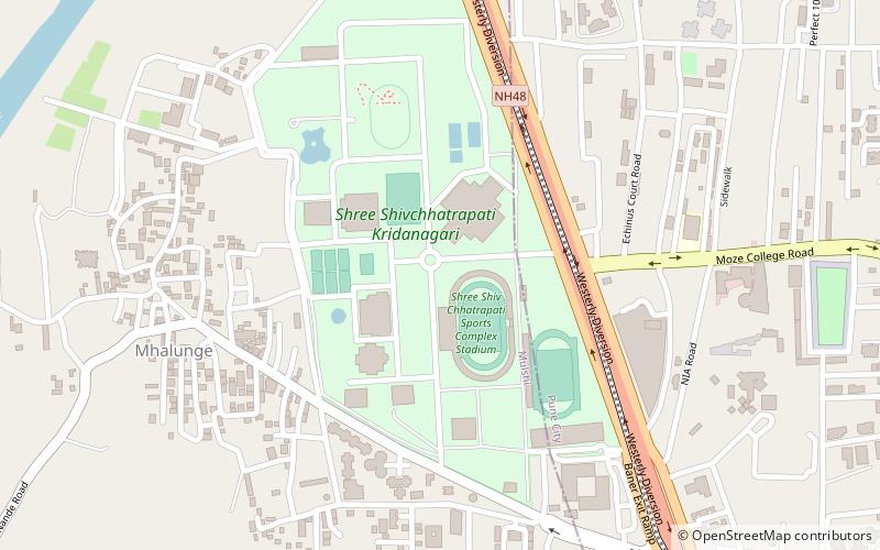 Shree Shiv Chhatrapati Sports Complex location map