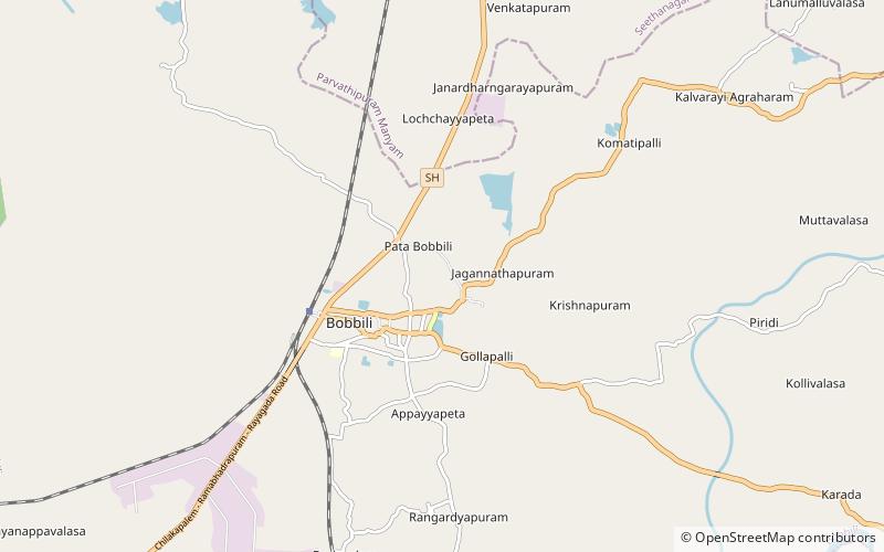 Bobbili Fort location map