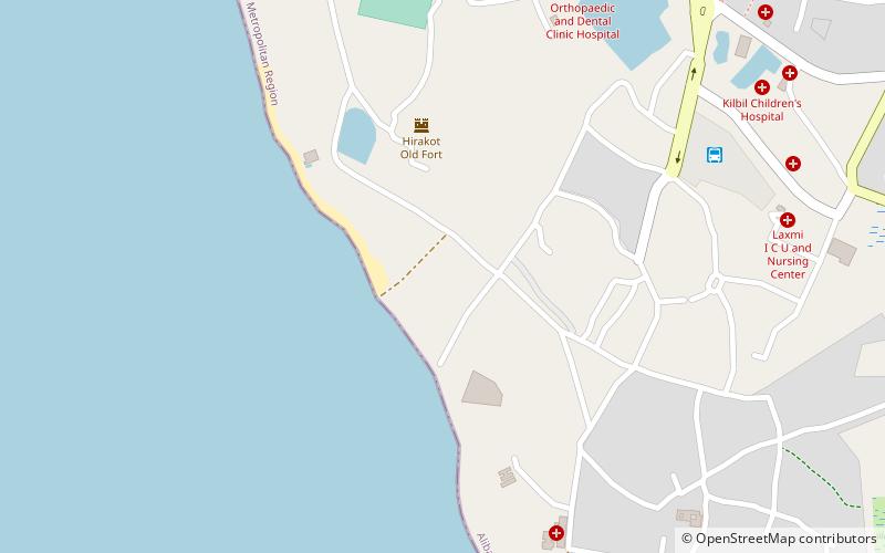 Colaba Observatory location map