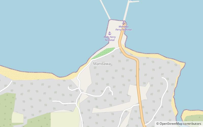 Mandwa location map