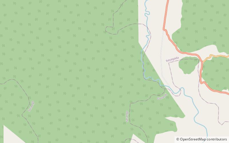 Devagiri hill location map