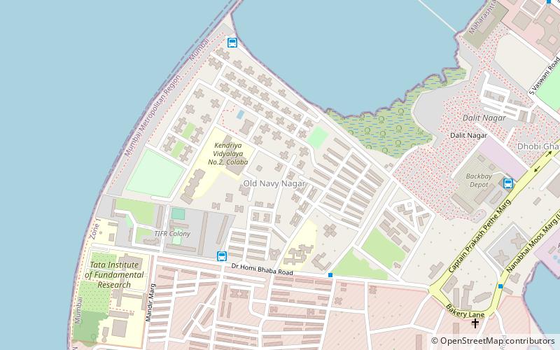 Colaba location map
