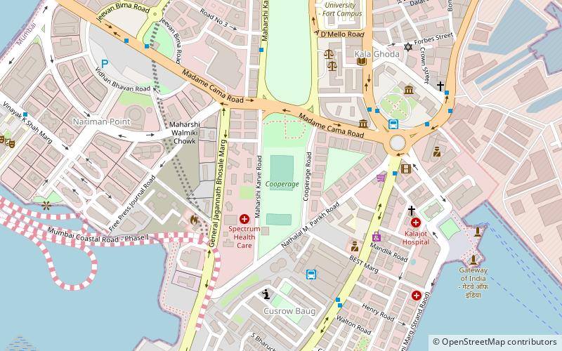 Estadio Cooperage Ground location map