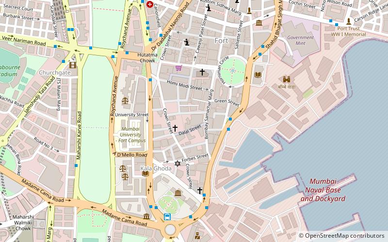 Bombay Stock Exchange location map