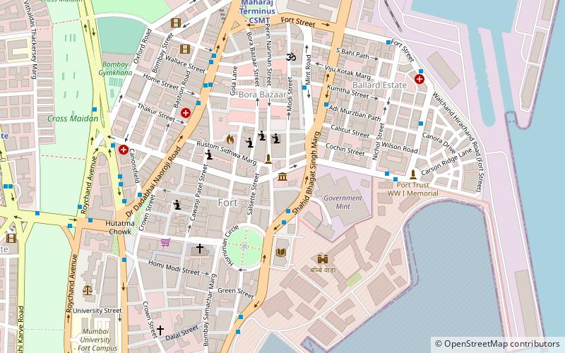 rbi monetary museum mumbaj location map