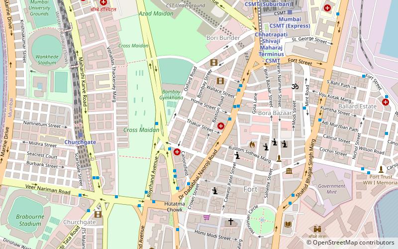chemould prescott road mumbaj location map