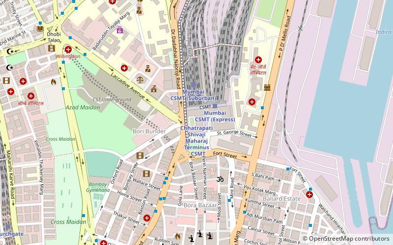 Dworzec Króla Śiwadźiego (Victoria Terminus) location map