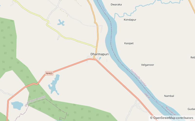 Dharmapuri location map
