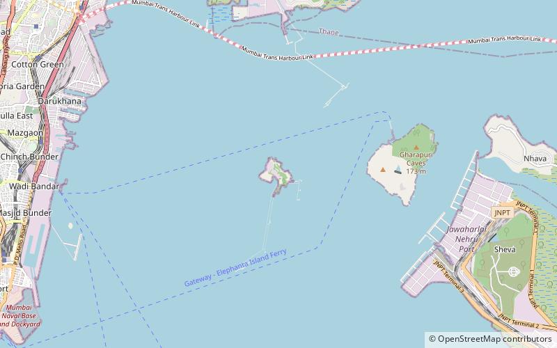 Butcher Island location map