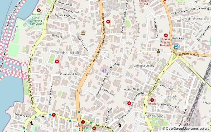 Antilia location map