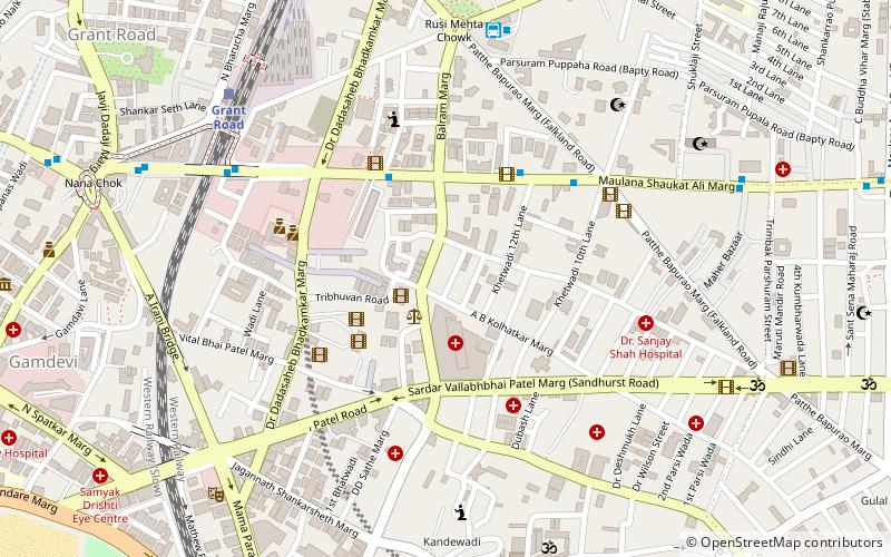 South Mumbai location map