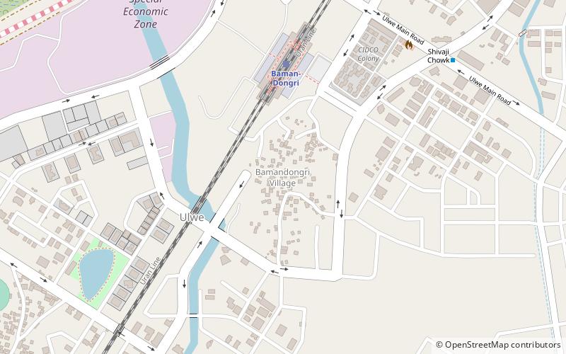 bamandongri navi mumbai location map