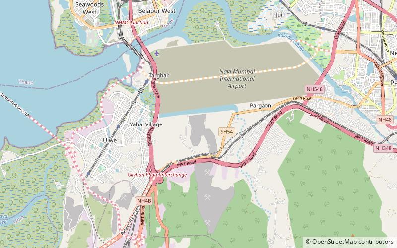 ulwe navi mumbai location map