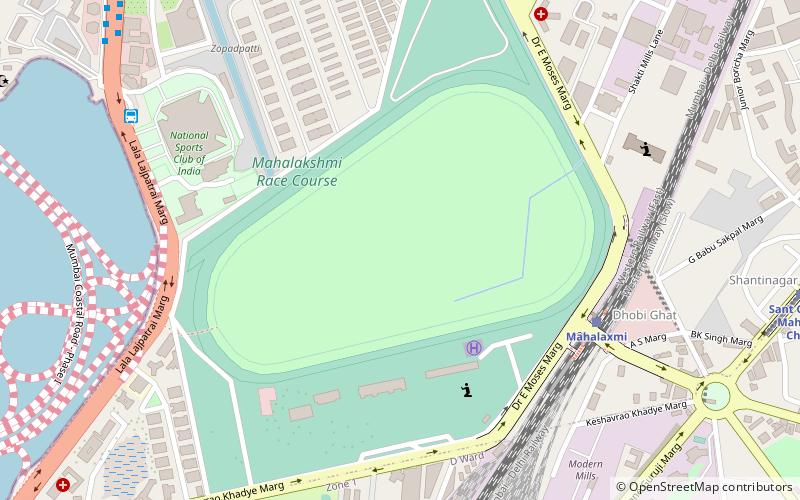 Mahalaxmi Racecourse location map