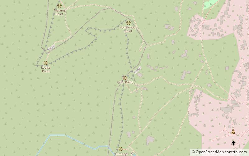 echo point matheran location map